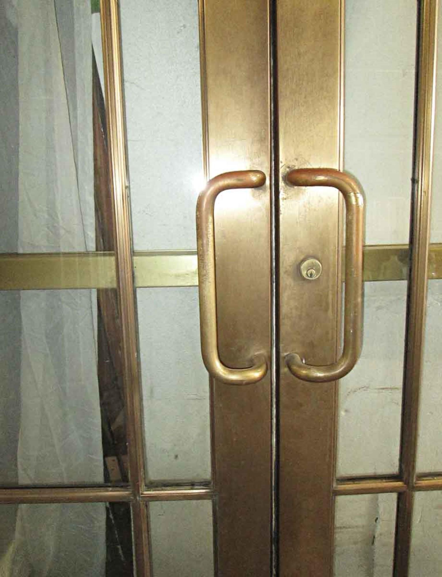 antique brass doors