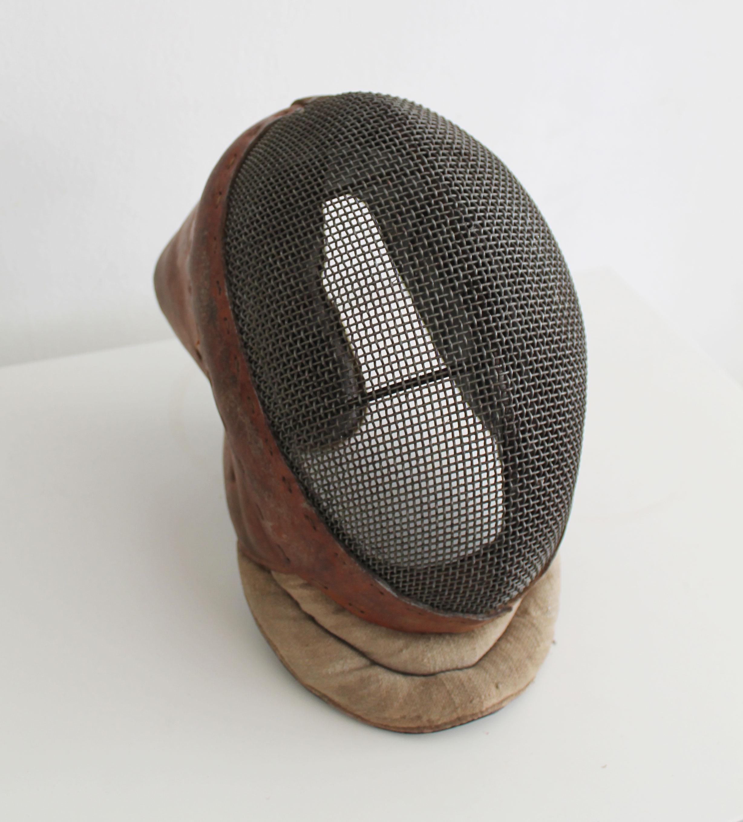 1920's Pair of Fencing Masks For Sale 4