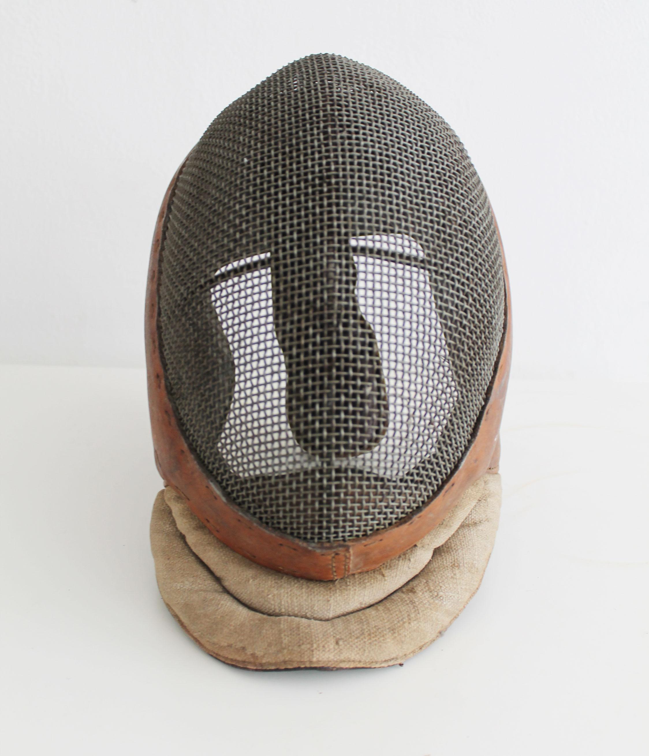 1920's Pair of Fencing Masks For Sale 5
