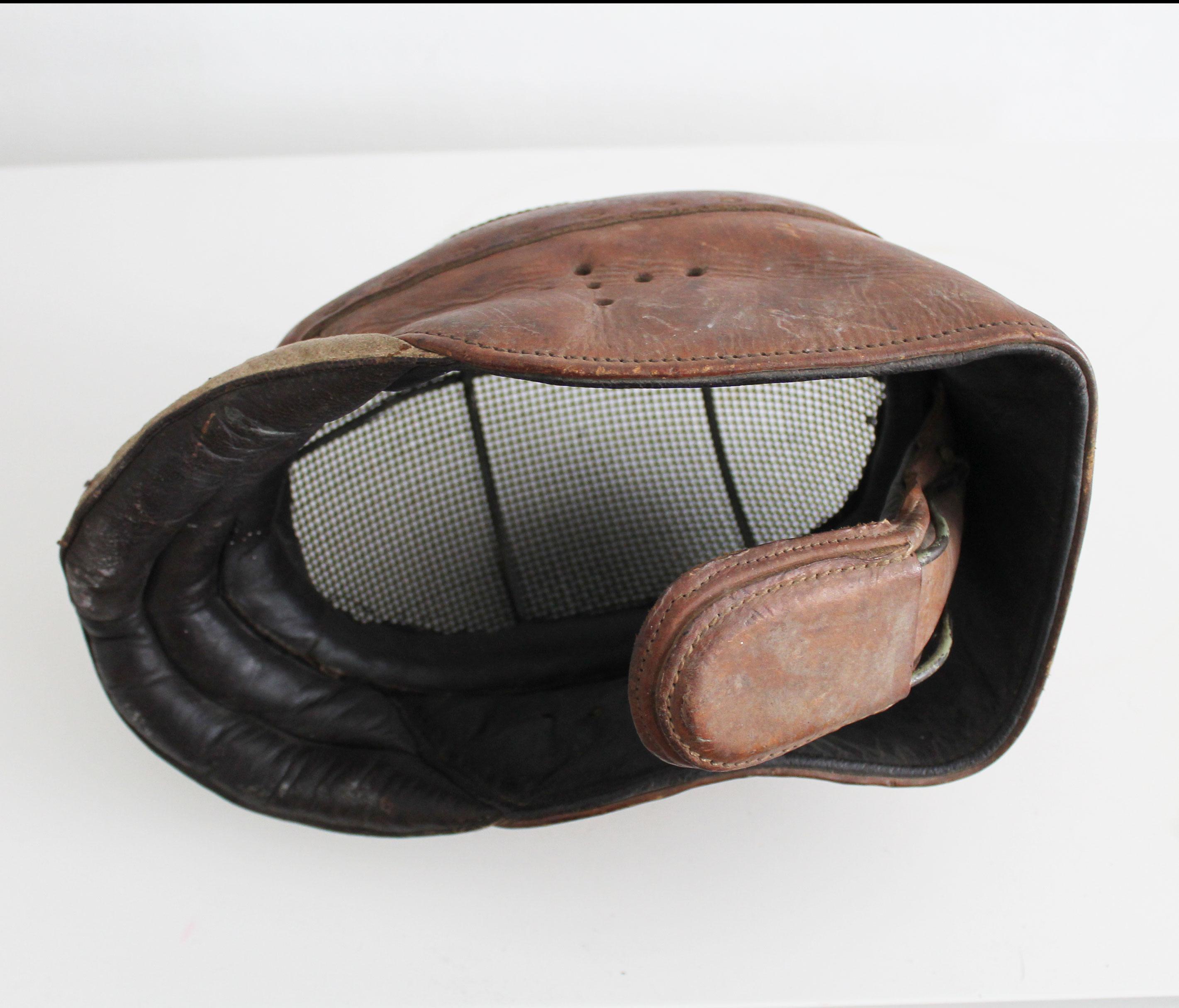 1920's Pair of Fencing Masks For Sale 9