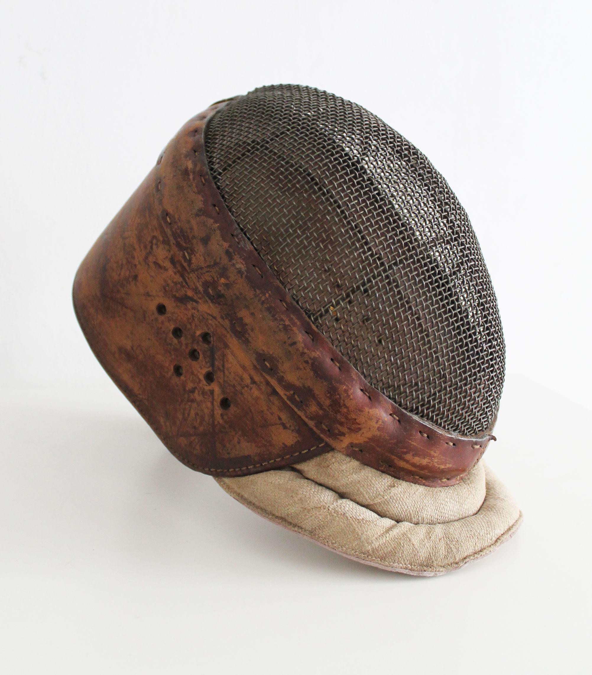 1920's Pair of Fencing Masks For Sale 1