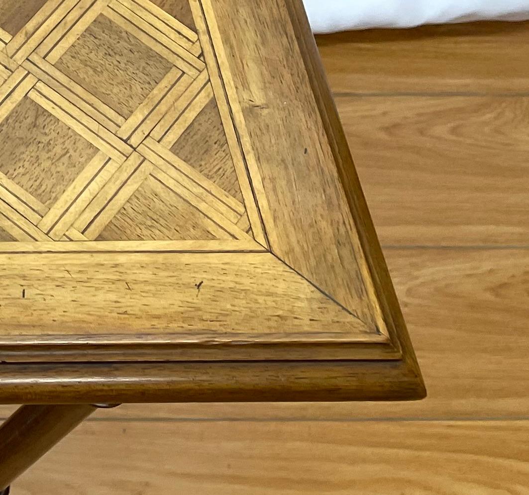 Early 20th Century 1920's Parquetry table  For Sale