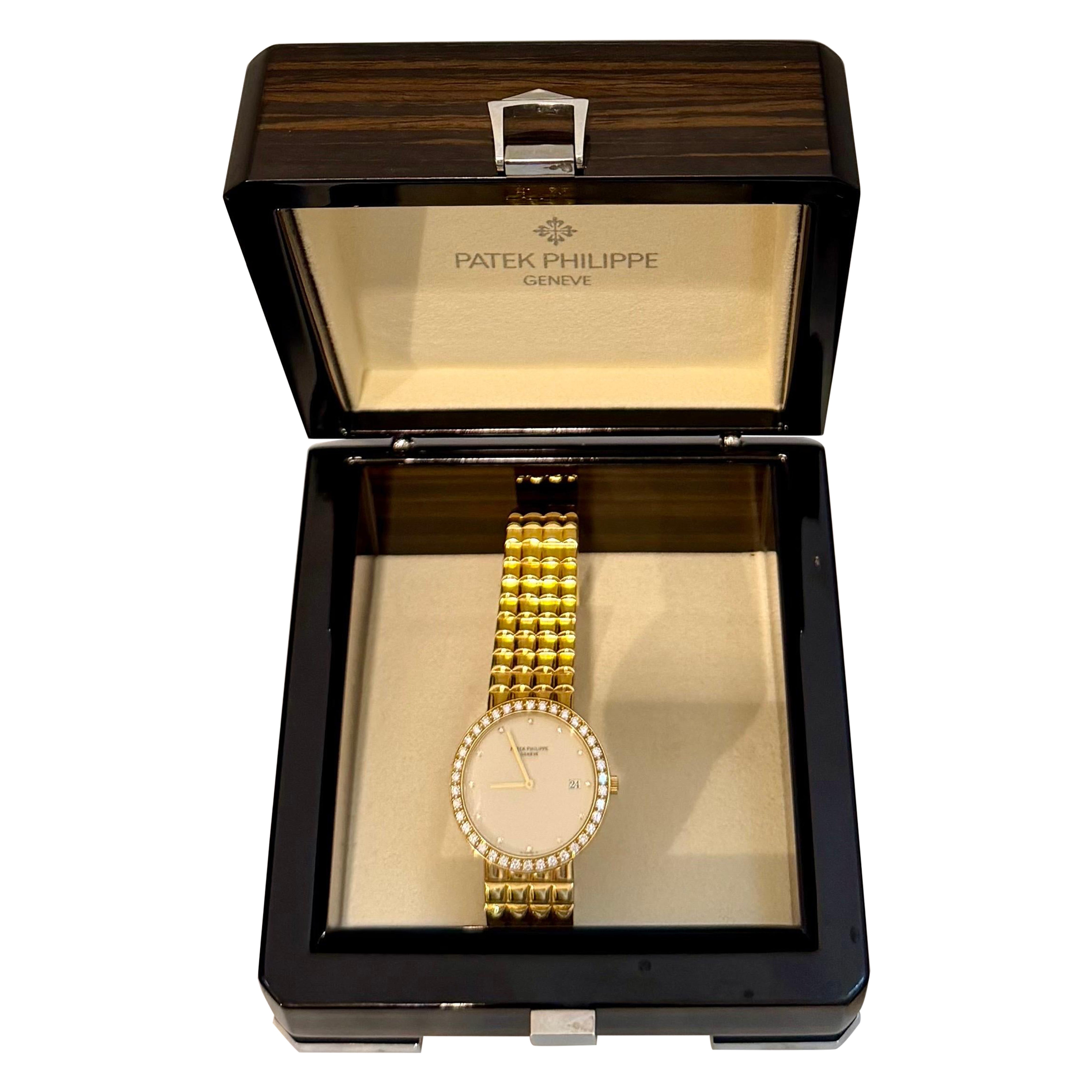 Montre Patek Philippe Vintage Unisexe, 102.7 Gm 18 Kt Yellow Gold + Diamond, 1920 en vente