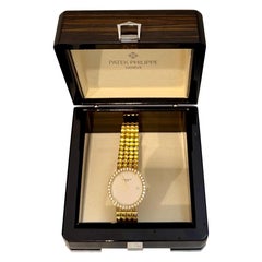 1920's Patek Philippe Vintage Unisex, 102.7 Gm 18 Kt Yellow Gold + Diamond Watch