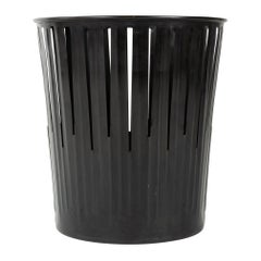 Used 1920s Patinated Steel Waste Basket by Erie Art Metal