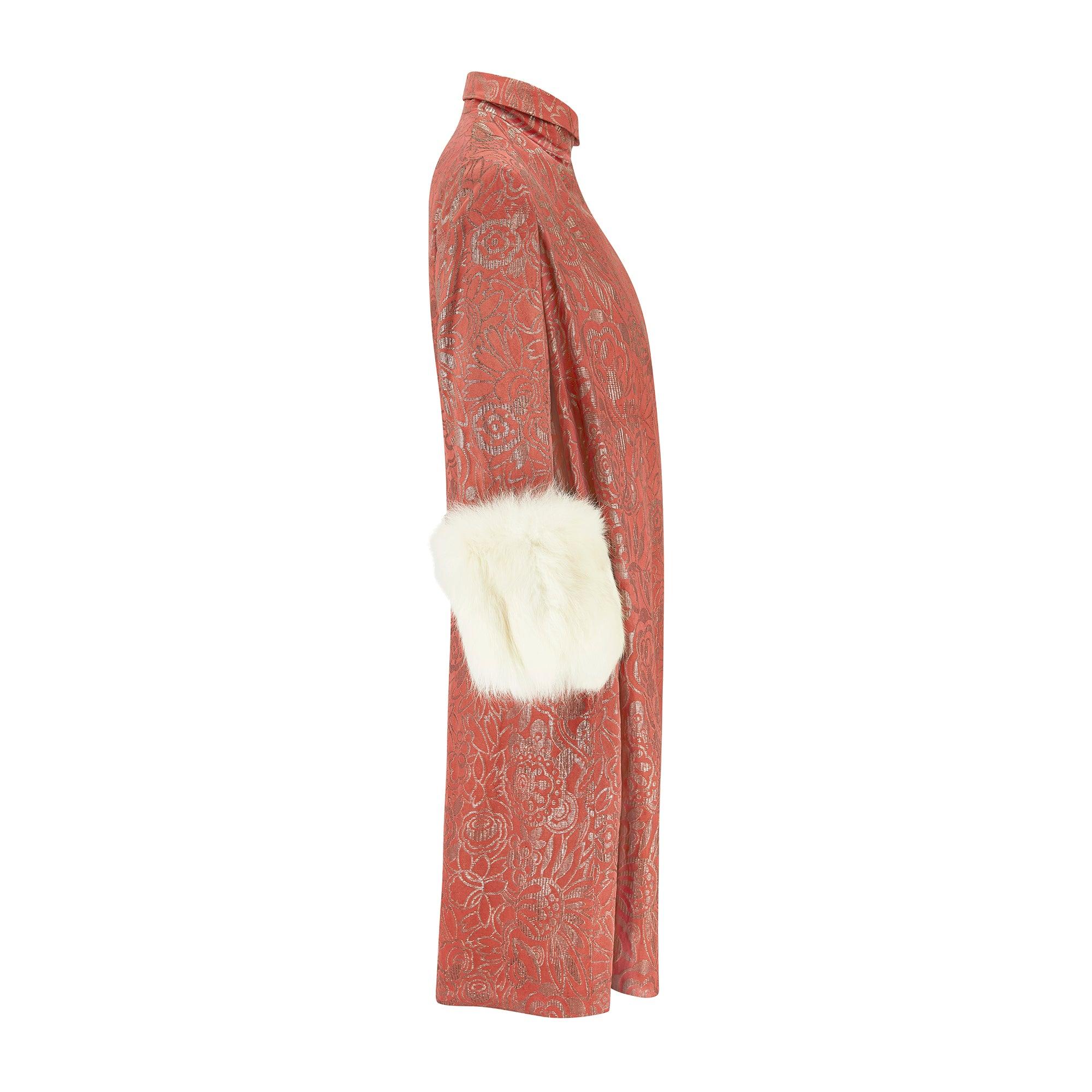 This show stopping flapper coat was couture made in the mid 1920s. Truly a rare piece to find, especially in such flawless condition and it's one of the best we've handled for nearly a decade. Highly wearable today without being costume-like, it is