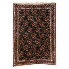 The Imperial Conservatory: Antique Persian Bijar Masterpiece of Refined Elegance