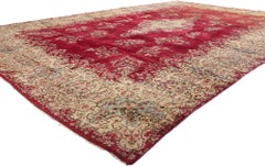 1920's Persian Kerman Carpet with Traditional Style