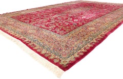 1920's Persian Kerman Carpet with Traditional Style