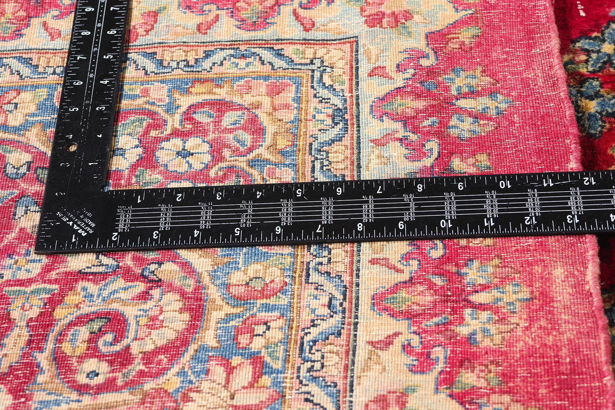 Persischer Kerman-Teppich aus den 1920er Jahren im traditionellen Stil (Wolle) im Angebot