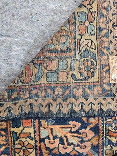 1920s Persian Lilihan Antique Rug beautiful patina 8.9x12.3