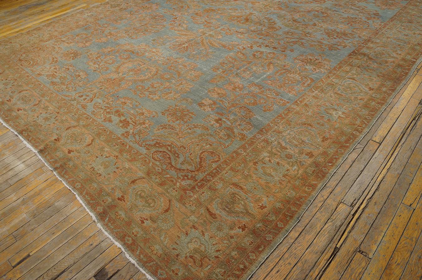 Early 20th Century 1920s Persian Malayer Carpet ( 10'6