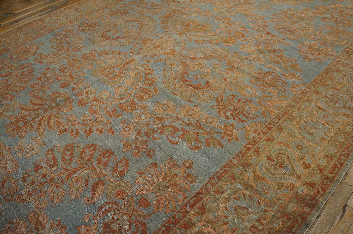 1920s Persian Malayer Carpet ( 10'6