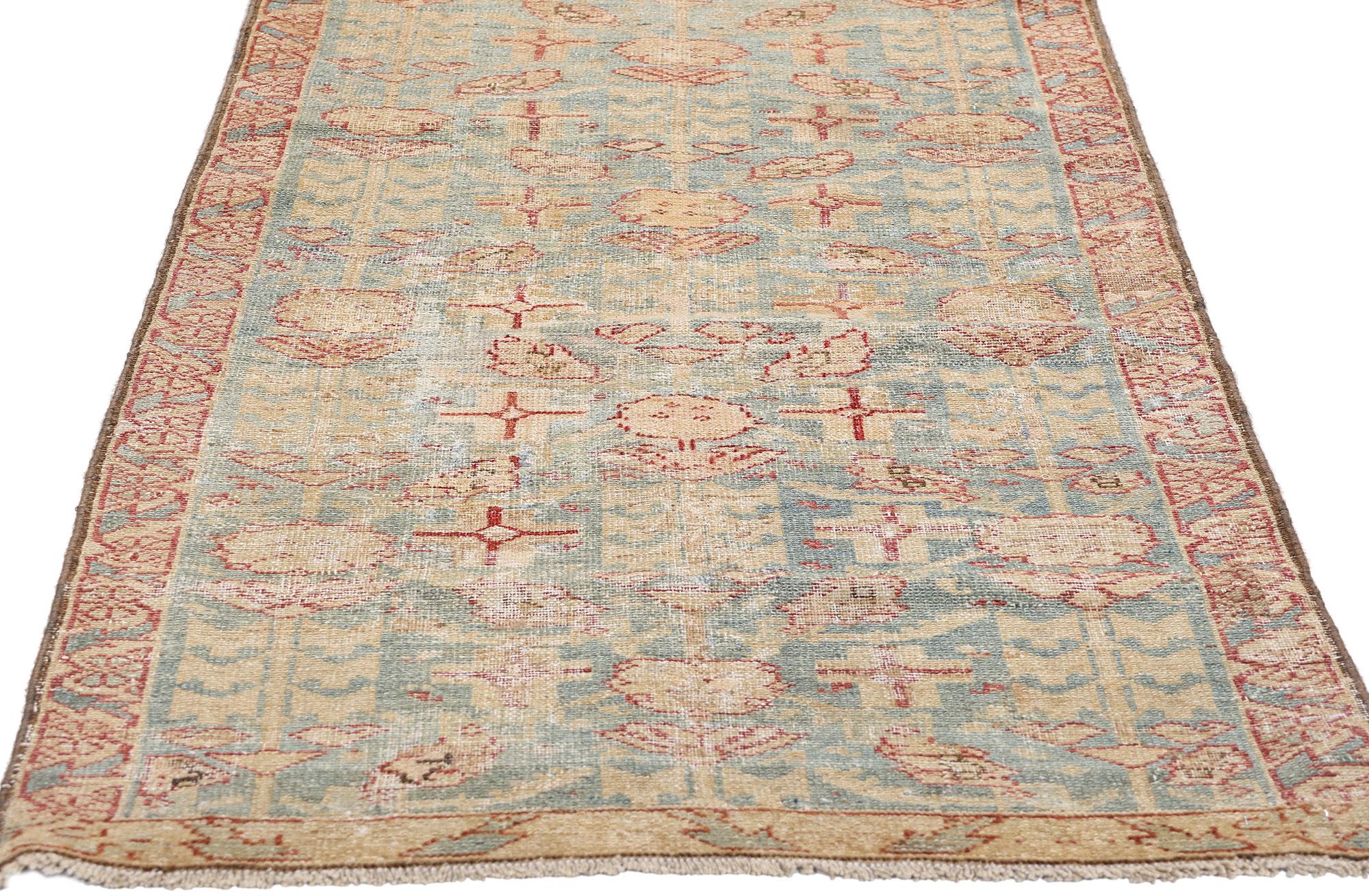 Persiano Tappeto persiano Malayer del 1920 con stile moderno in vendita