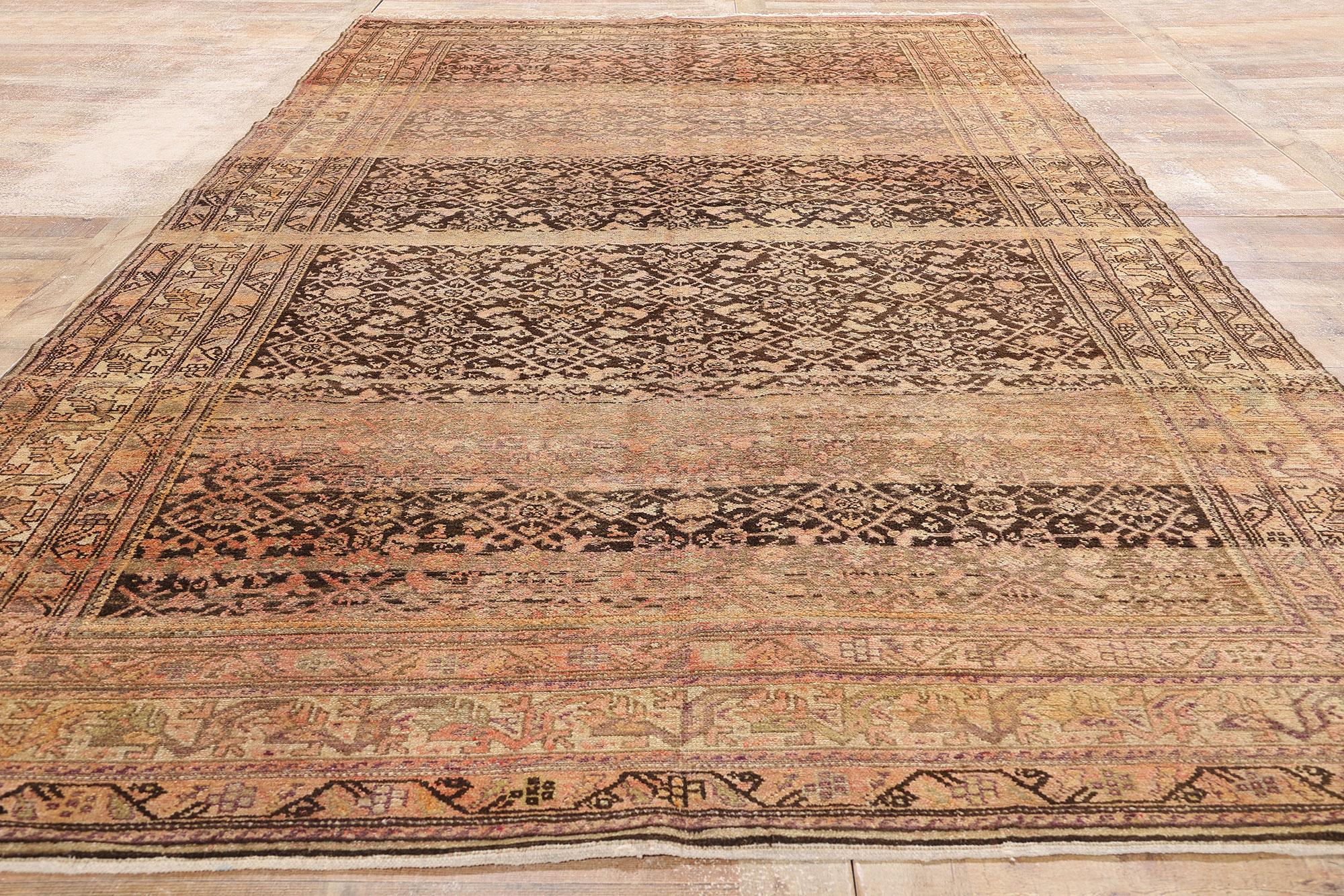 Tappeto persiano Malayer del 1920 con stile moderno in vendita 1