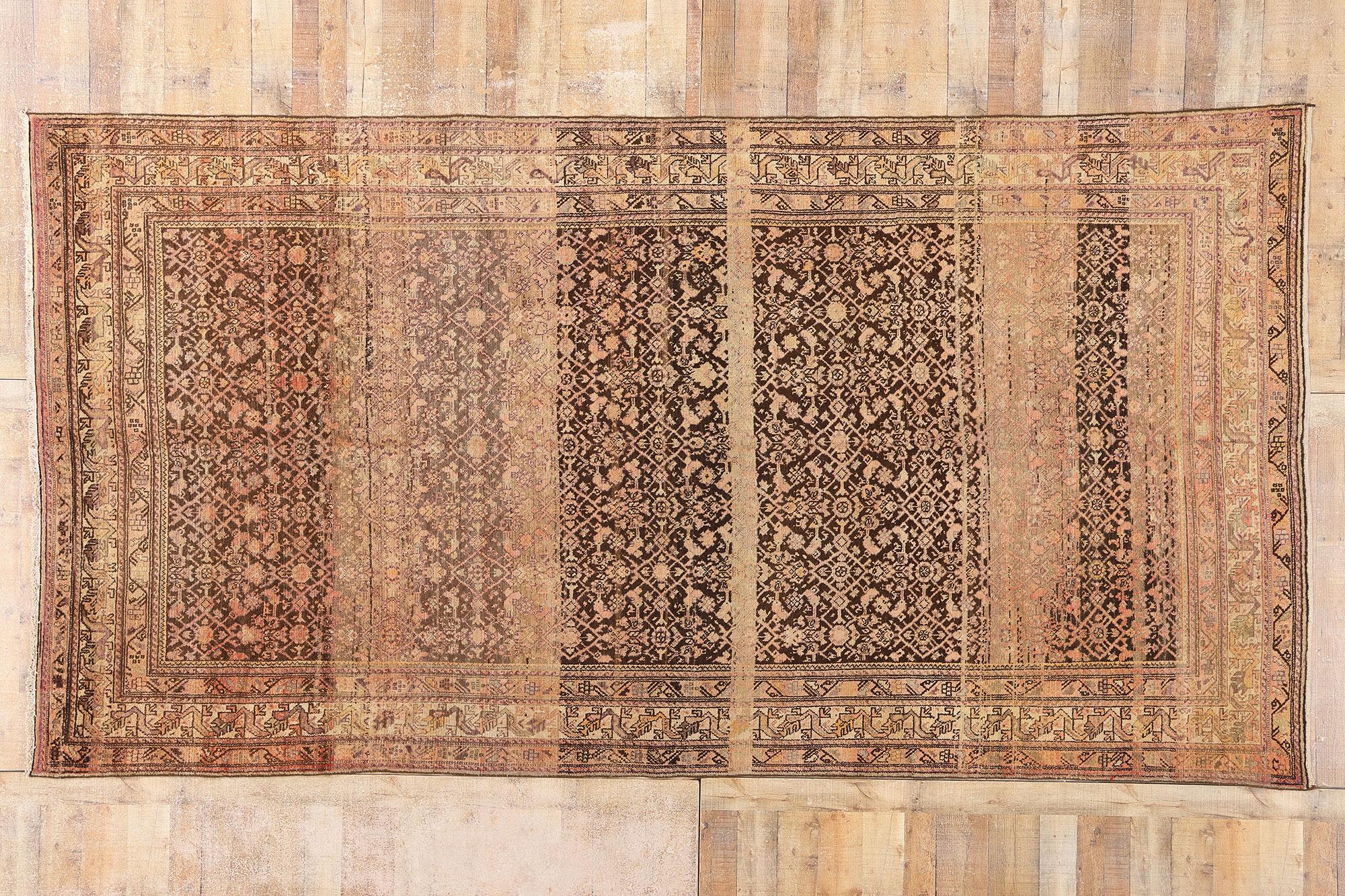 Tappeto persiano Malayer del 1920 con stile moderno in vendita 2