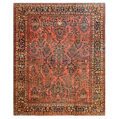 Tappeto Sarouk persiano degli anni '20 ( 9' 6" x 12' - 290 x 365 cm)