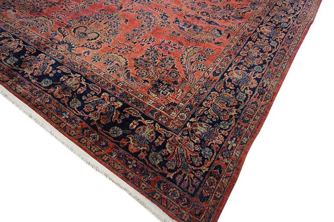 1920s Persian Sarouk Mohajeran Carpet For Sale 4