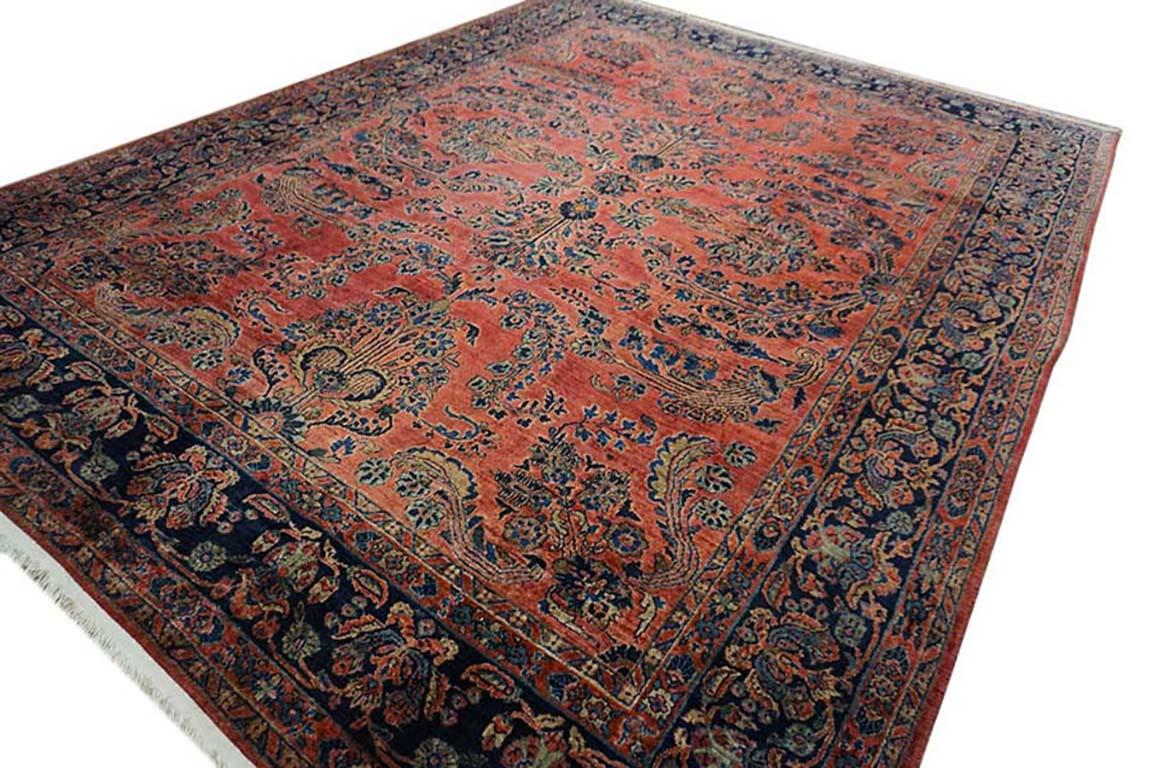 1920s Persian Sarouk Mohajeran Carpet For Sale 5