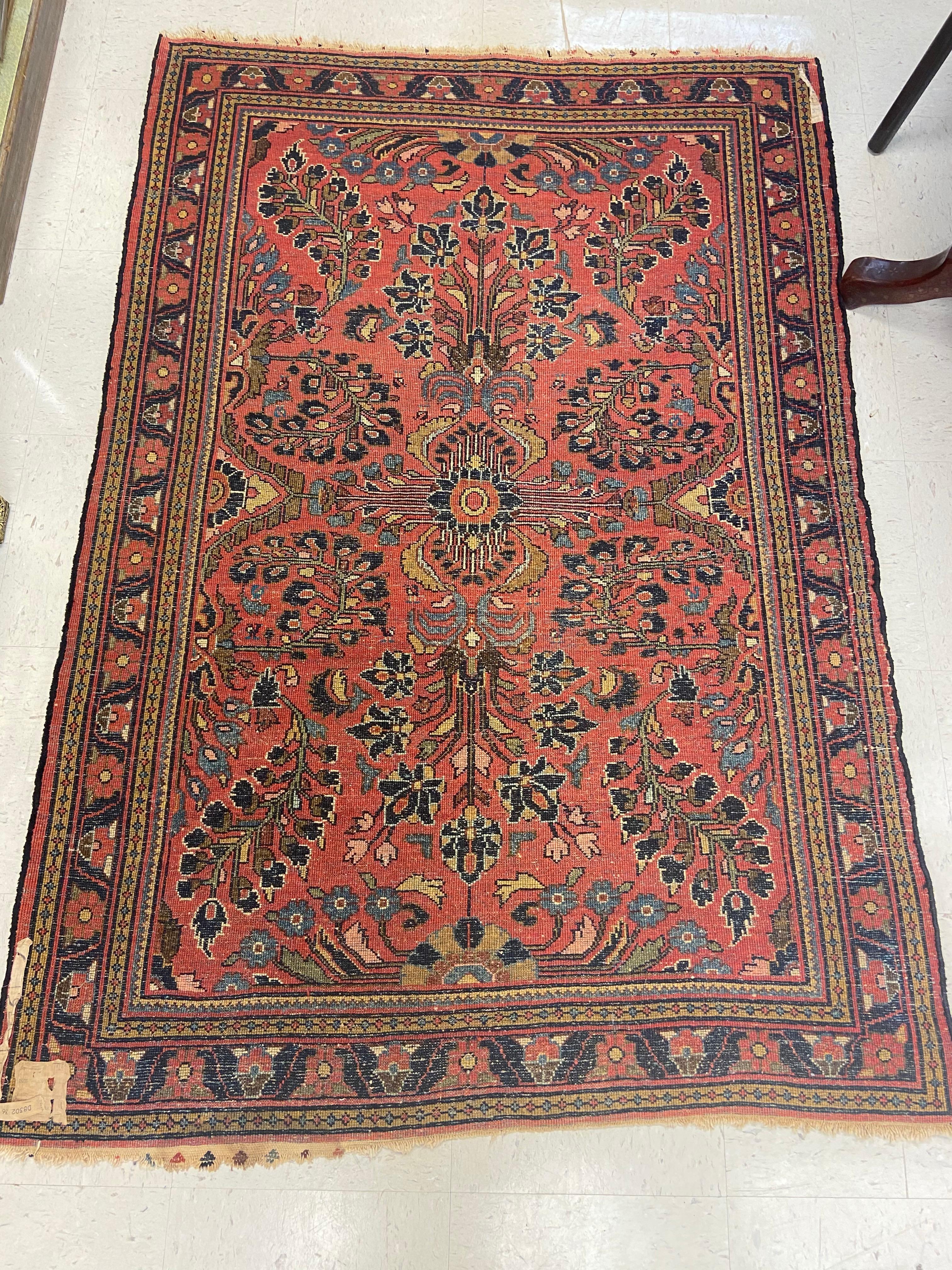 1920s Persian Sarouk Rug 6