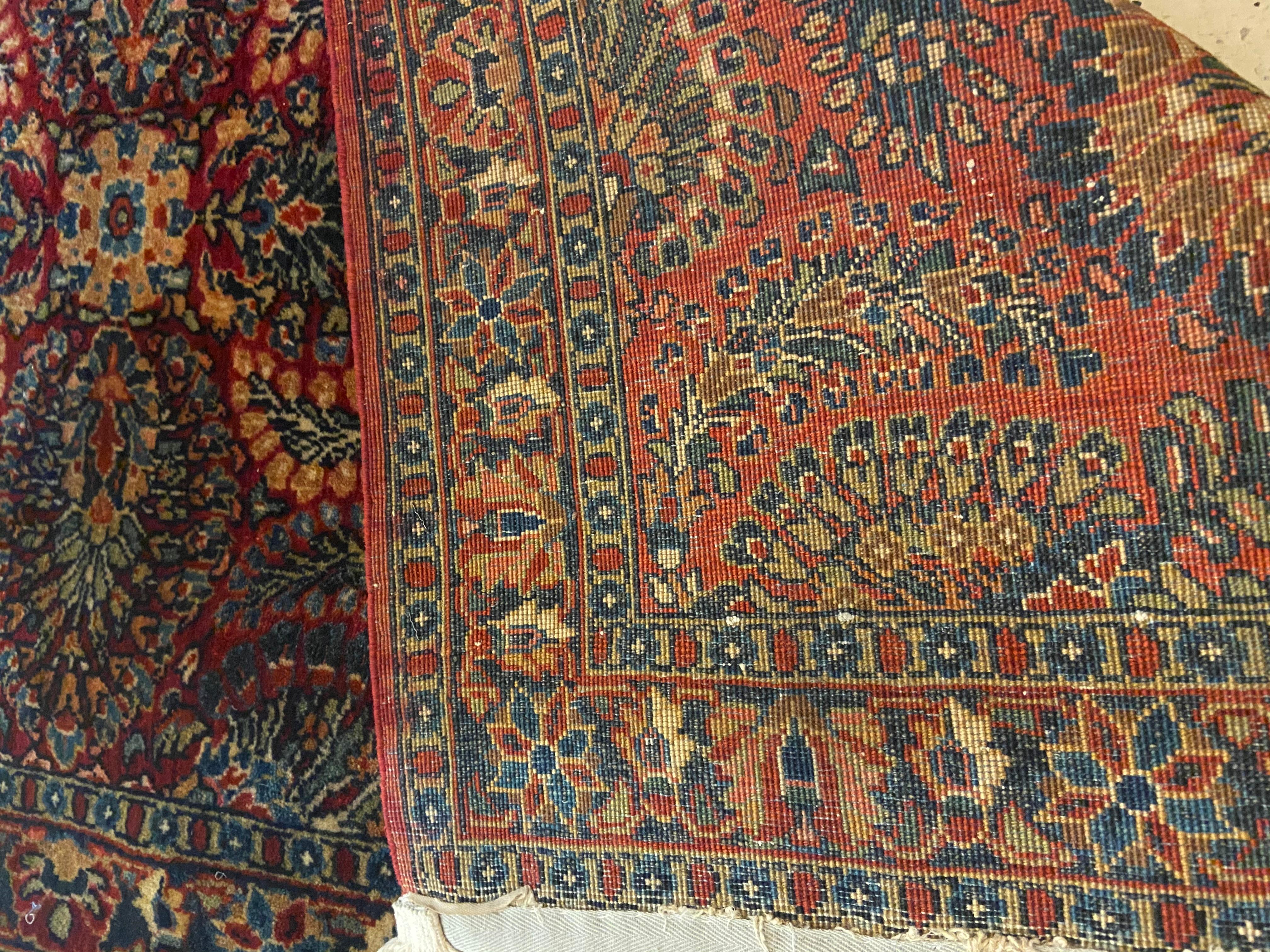 Sarouk Farahan 1920s Persian Sarouk Rug