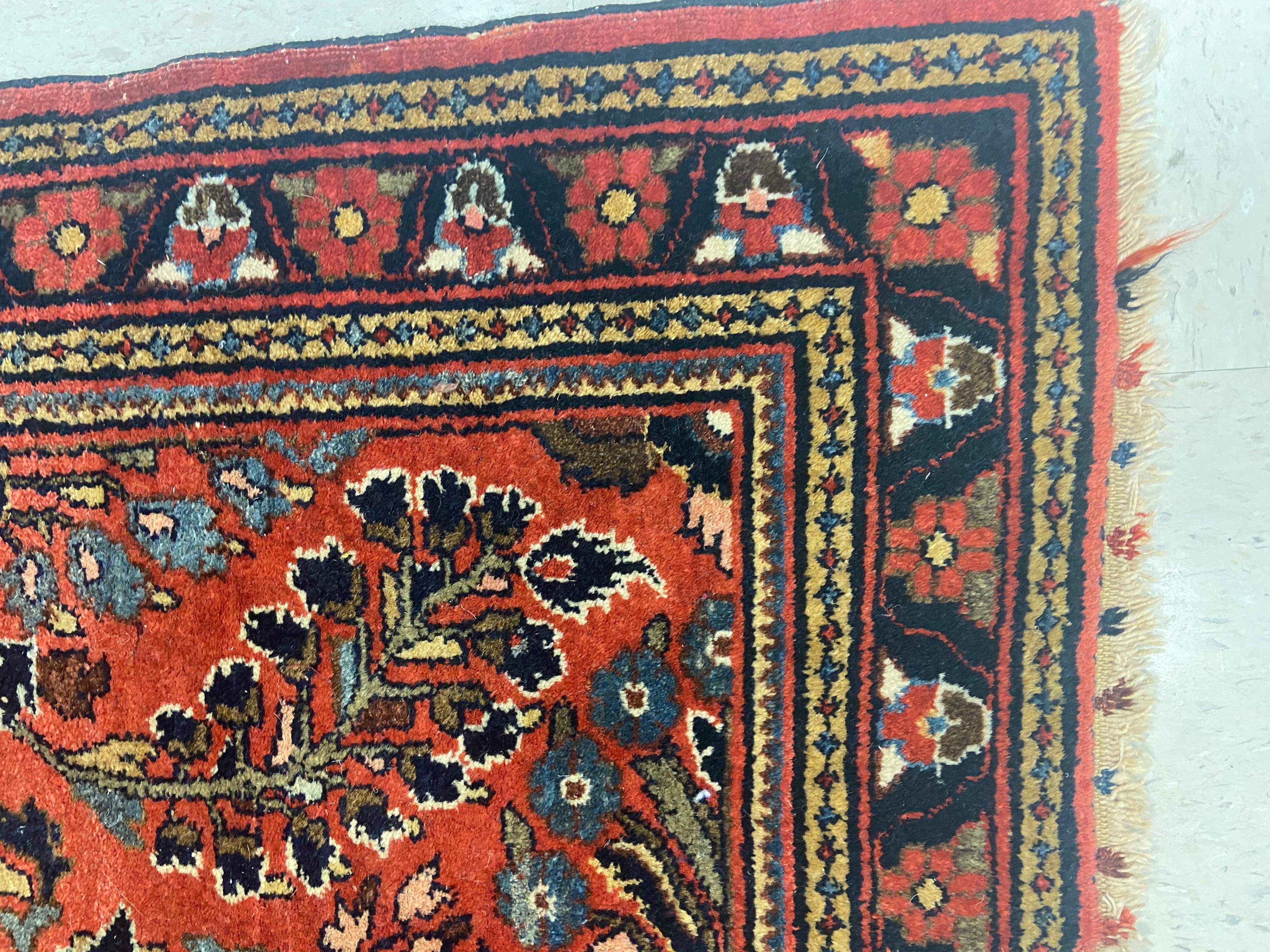 1920s Persian Sarouk Rug 3