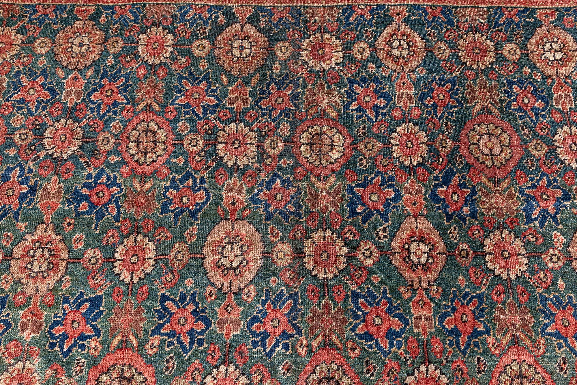 Doris Leslie Blau 1920er Jahre Persischer Sultanabad Handgefertigter Wollteppich (Handgeknüpft) im Angebot