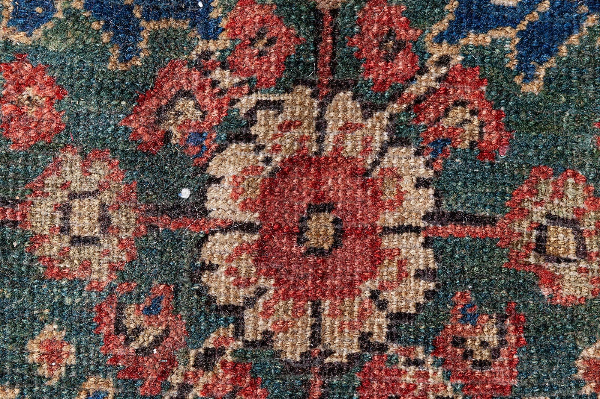 Doris Leslie Blau 1920er Jahre Persischer Sultanabad Handgefertigter Wollteppich im Angebot 1