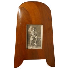 1920s Picture Frame Made from a Wooden Propeller Tip Section