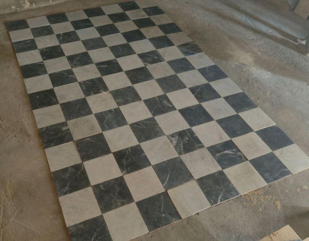 reclaimed marble tile