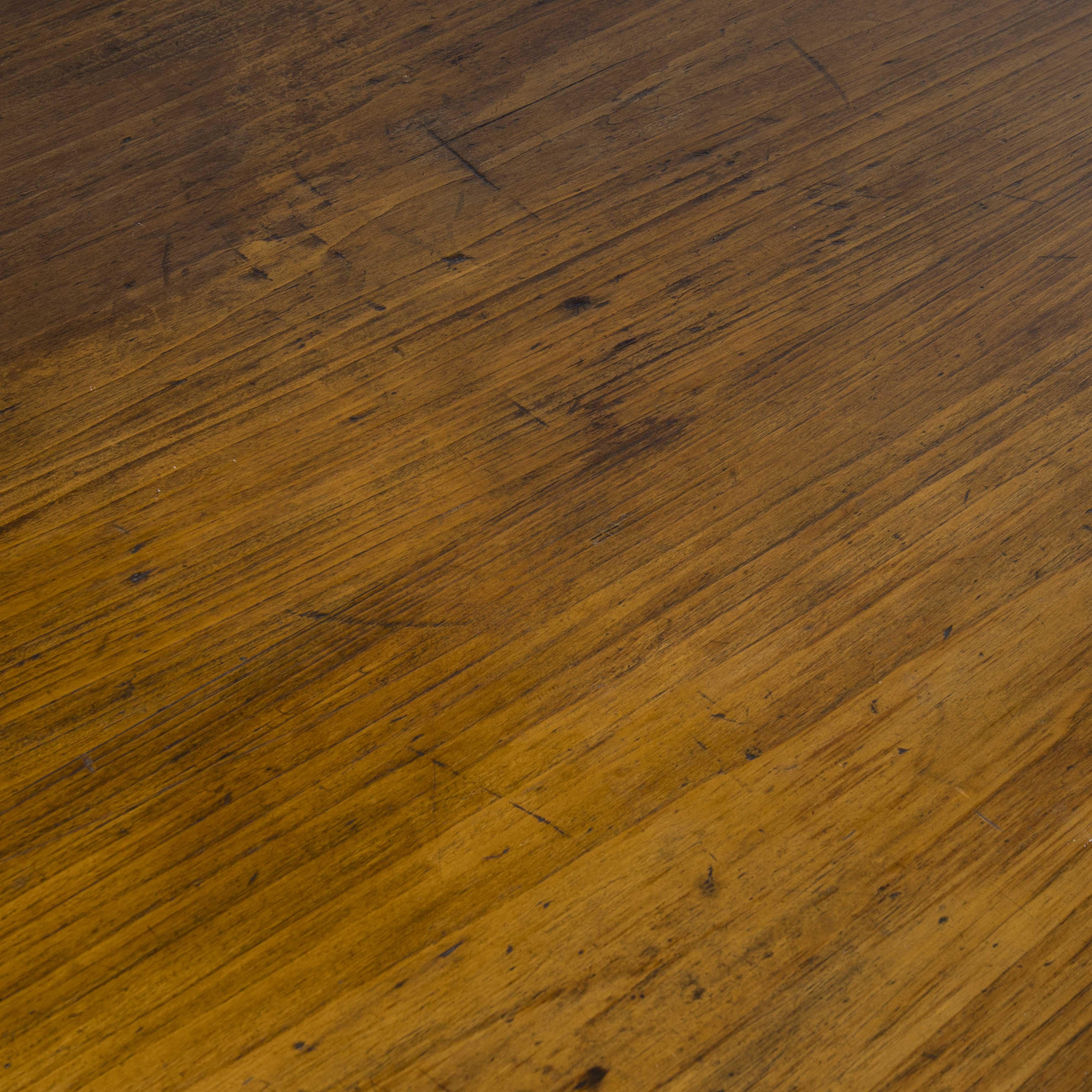 1920’s Rectangular Dining Table English Elm, Two Metre In Good Condition In Hook, Hampshire