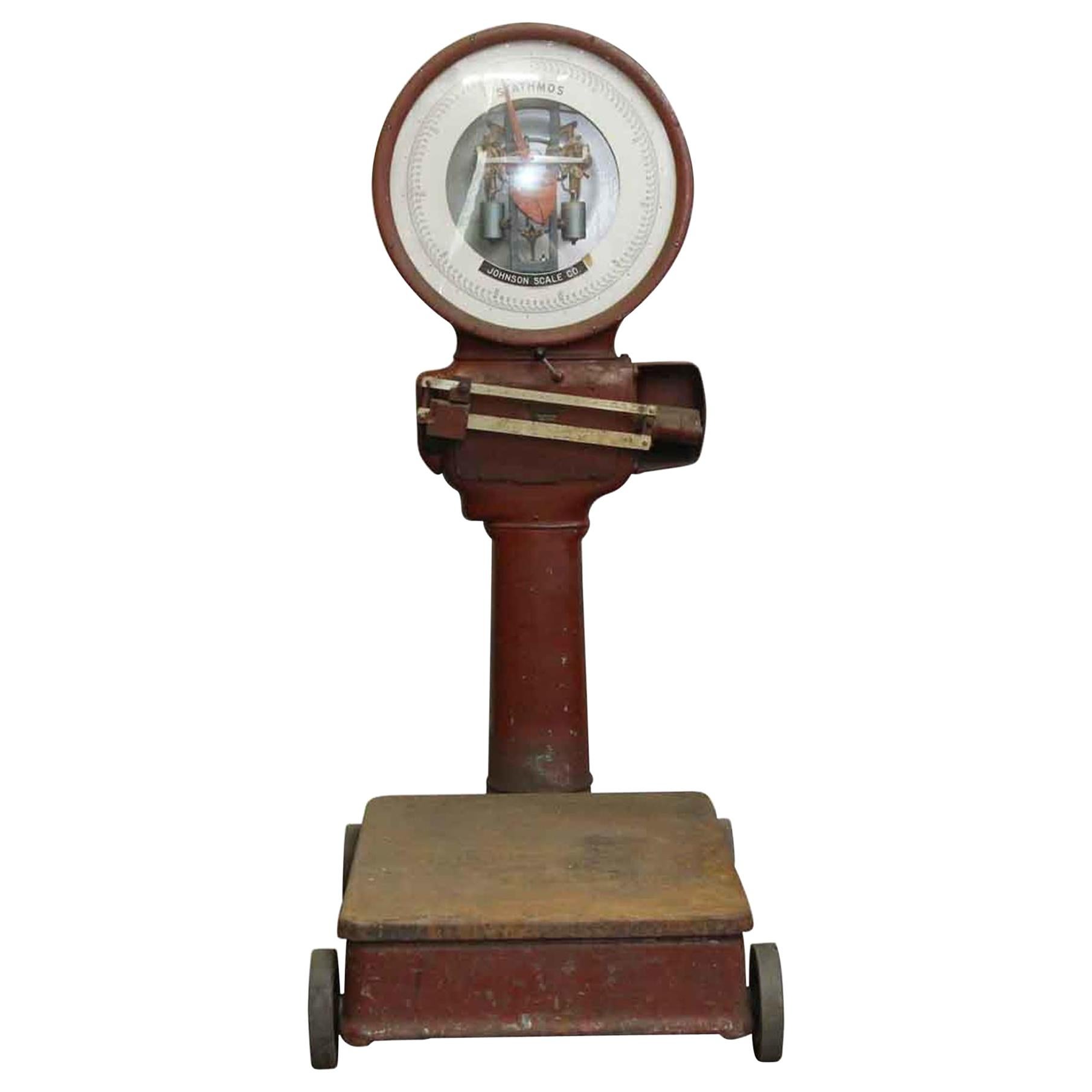 1920s Red Johnson Scale Co. Stathmos Scale