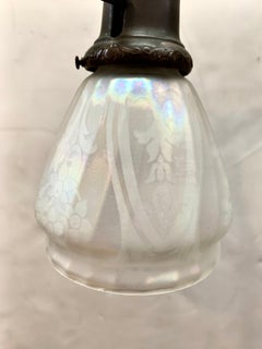 1920s Rembrandt Cast Iron Floor Lamp