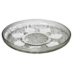 1920's René Lalique Verrerie D'alsace Shallow Bowl Vases Dish