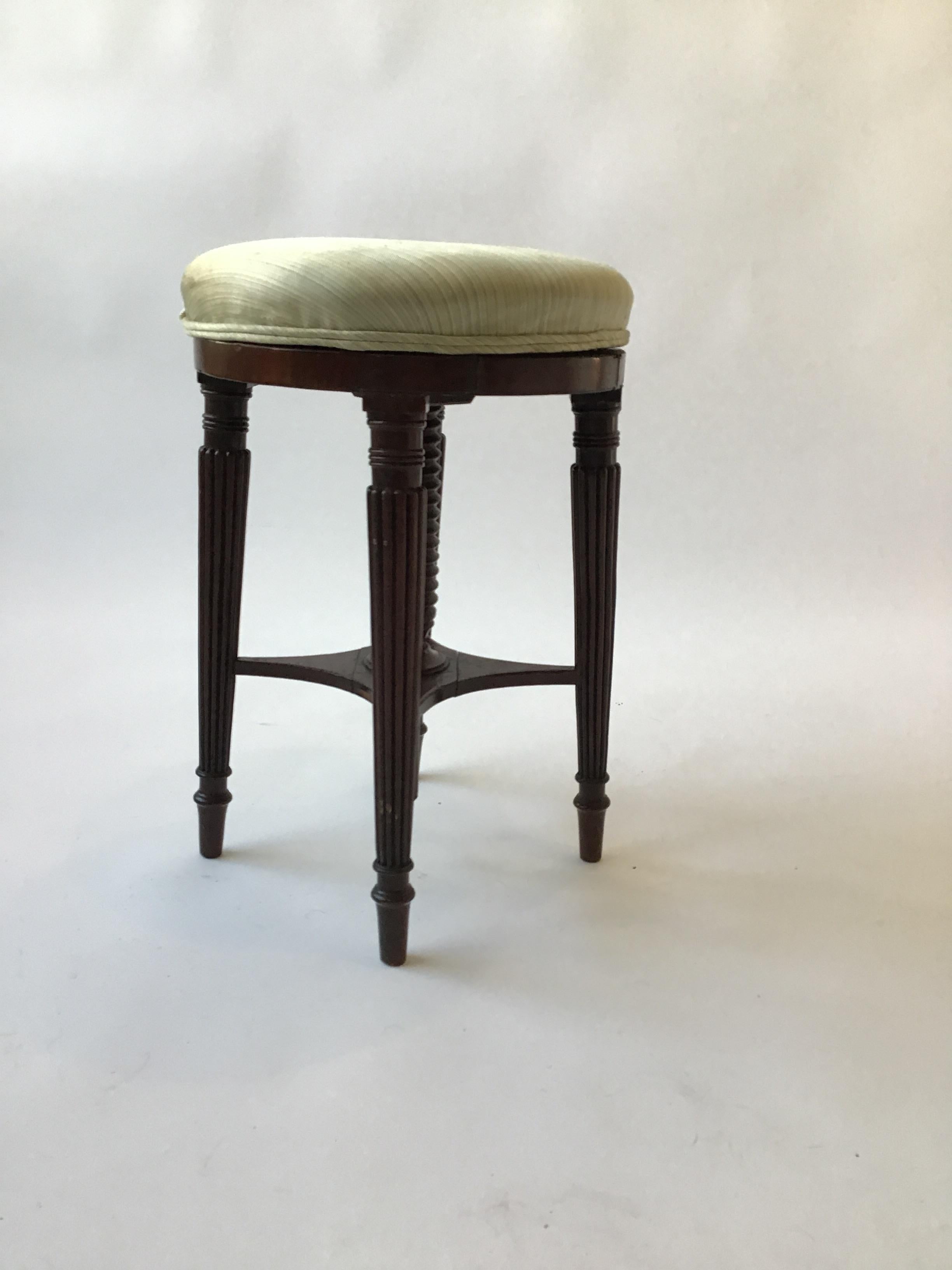 antique piano stool value