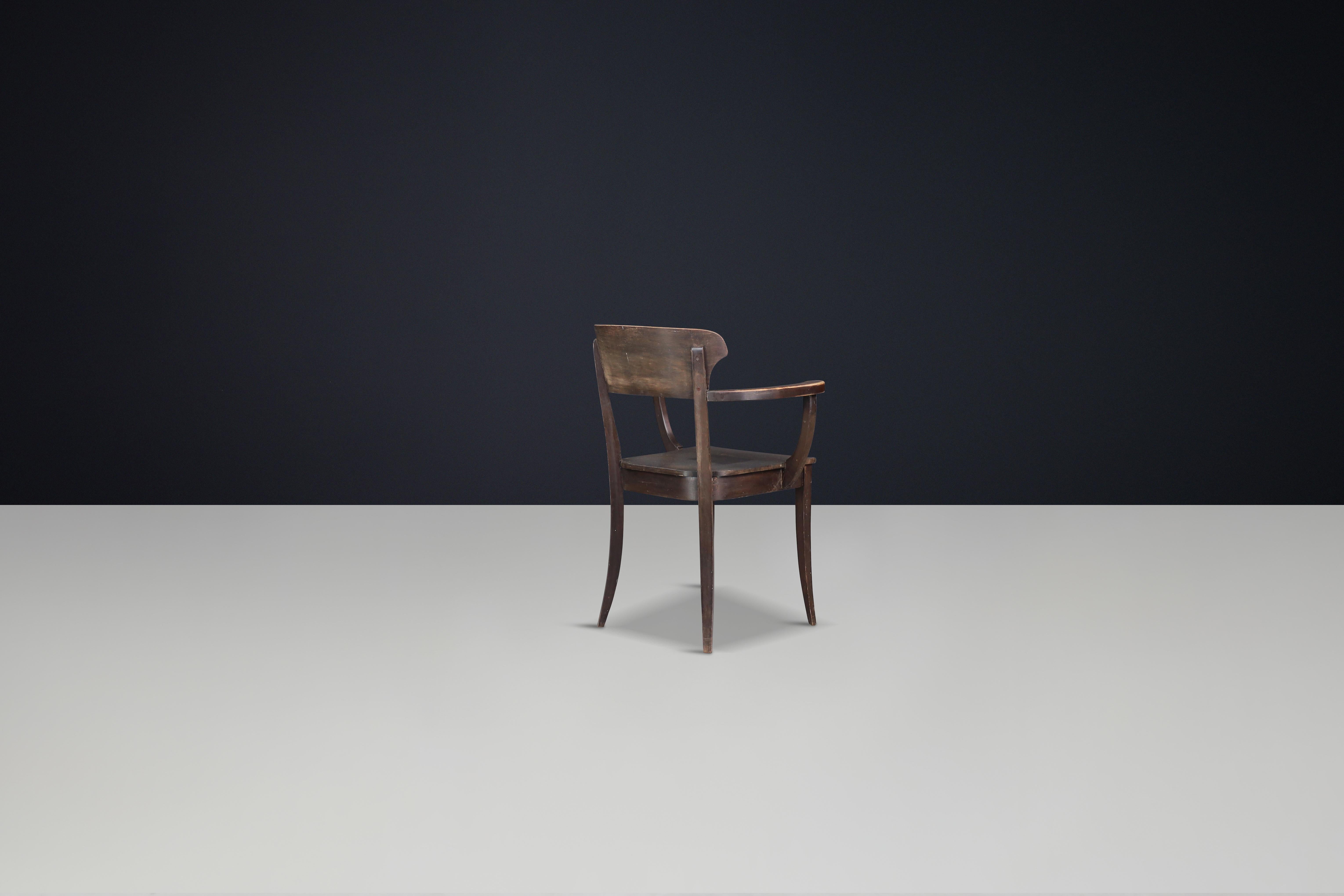 Sillón Richard Riemerschmid de los años 20 - Icono del diseño Jugendstil alemán Alemán en venta