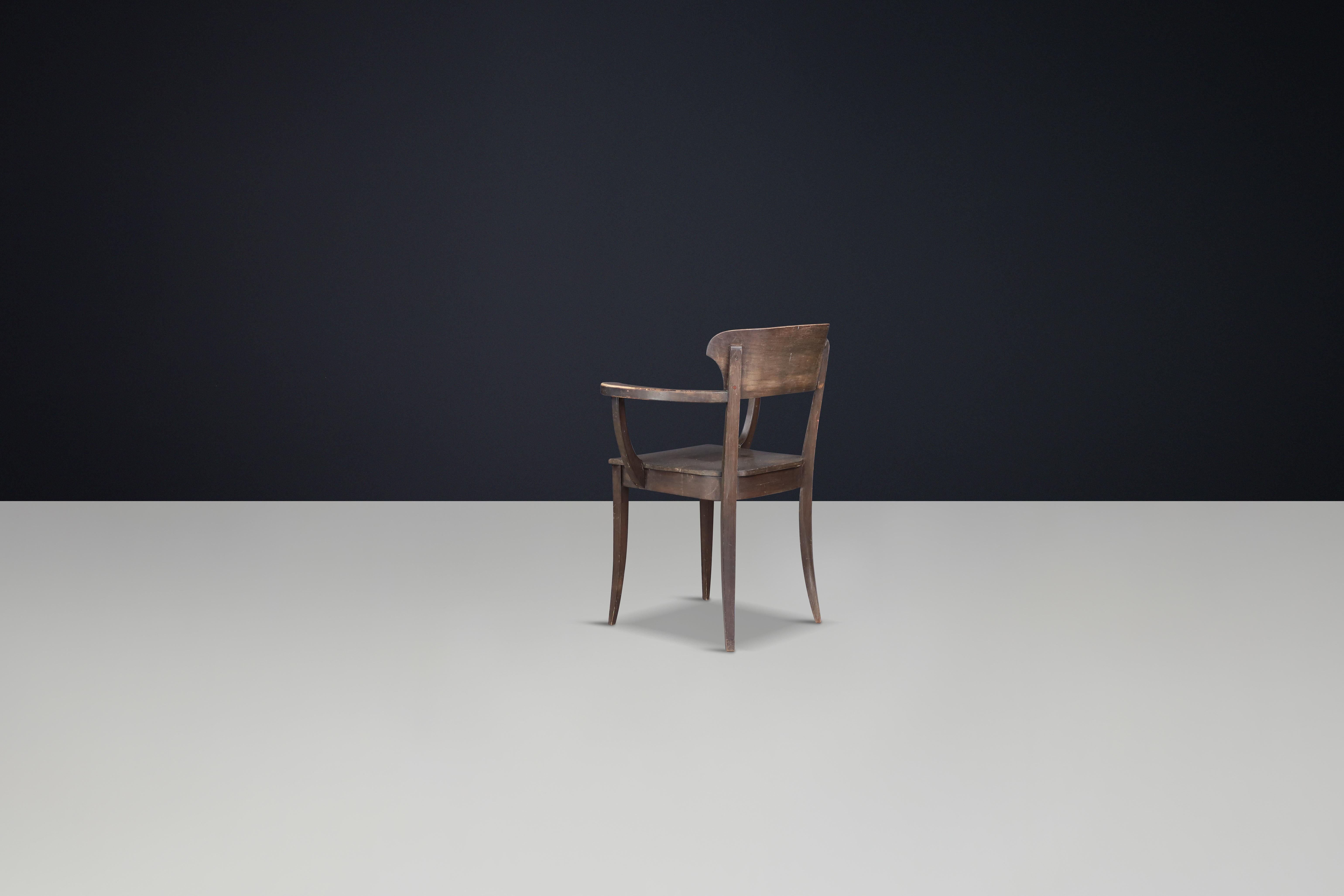 Sillón Richard Riemerschmid de los años 20 - Icono del diseño Jugendstil alemán en Bueno estado para la venta en Almelo, NL
