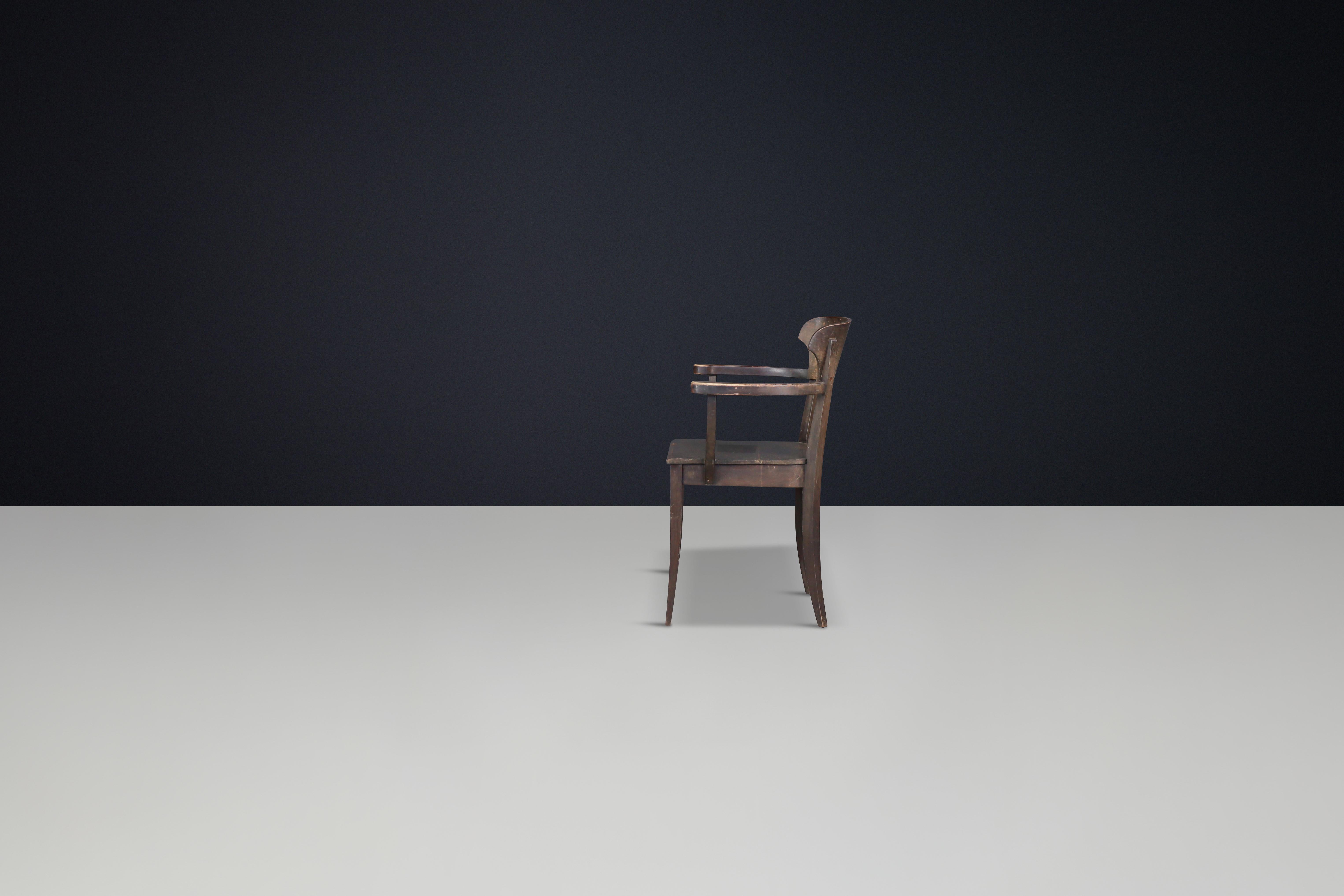 Sillón Richard Riemerschmid de los años 20 - Icono del diseño Jugendstil alemán en venta 1
