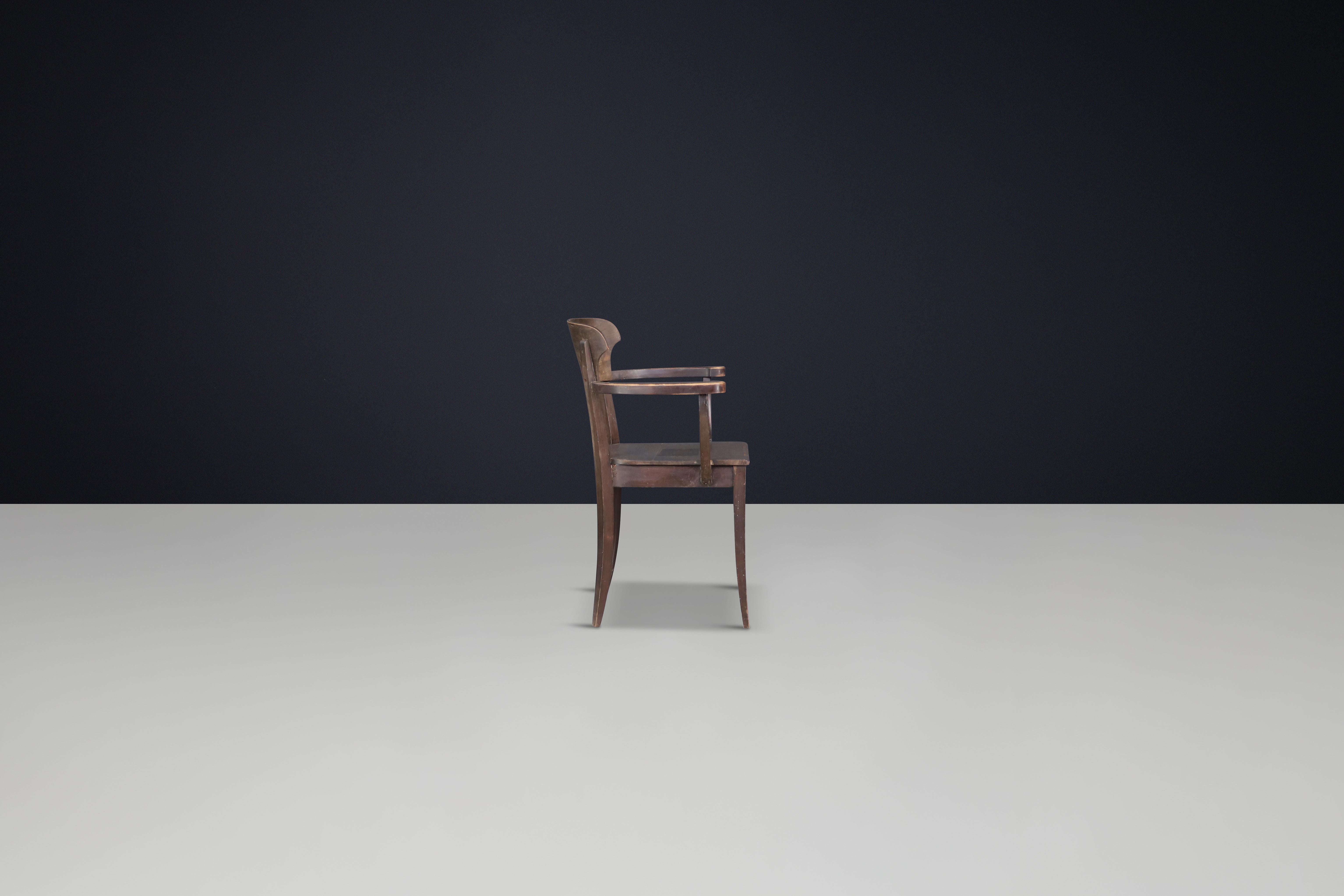 Sillón Richard Riemerschmid de los años 20 - Icono del diseño Jugendstil alemán en venta 3