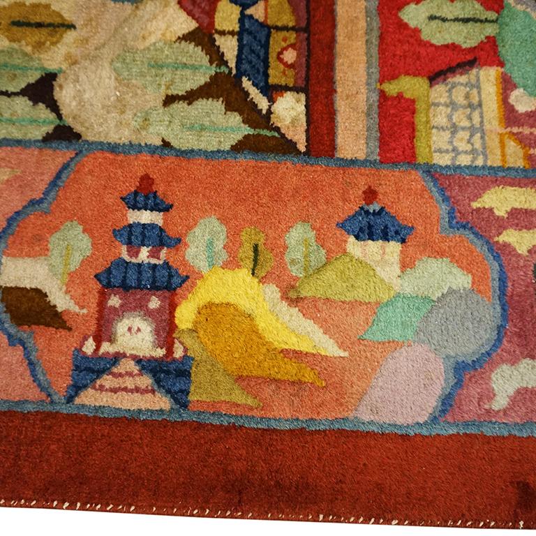 Tapis chinois art déco des années 1920 par Nichols Workshop en vente 9