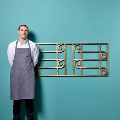 1920s Sculptural Art Deco Bronze Wall Panel