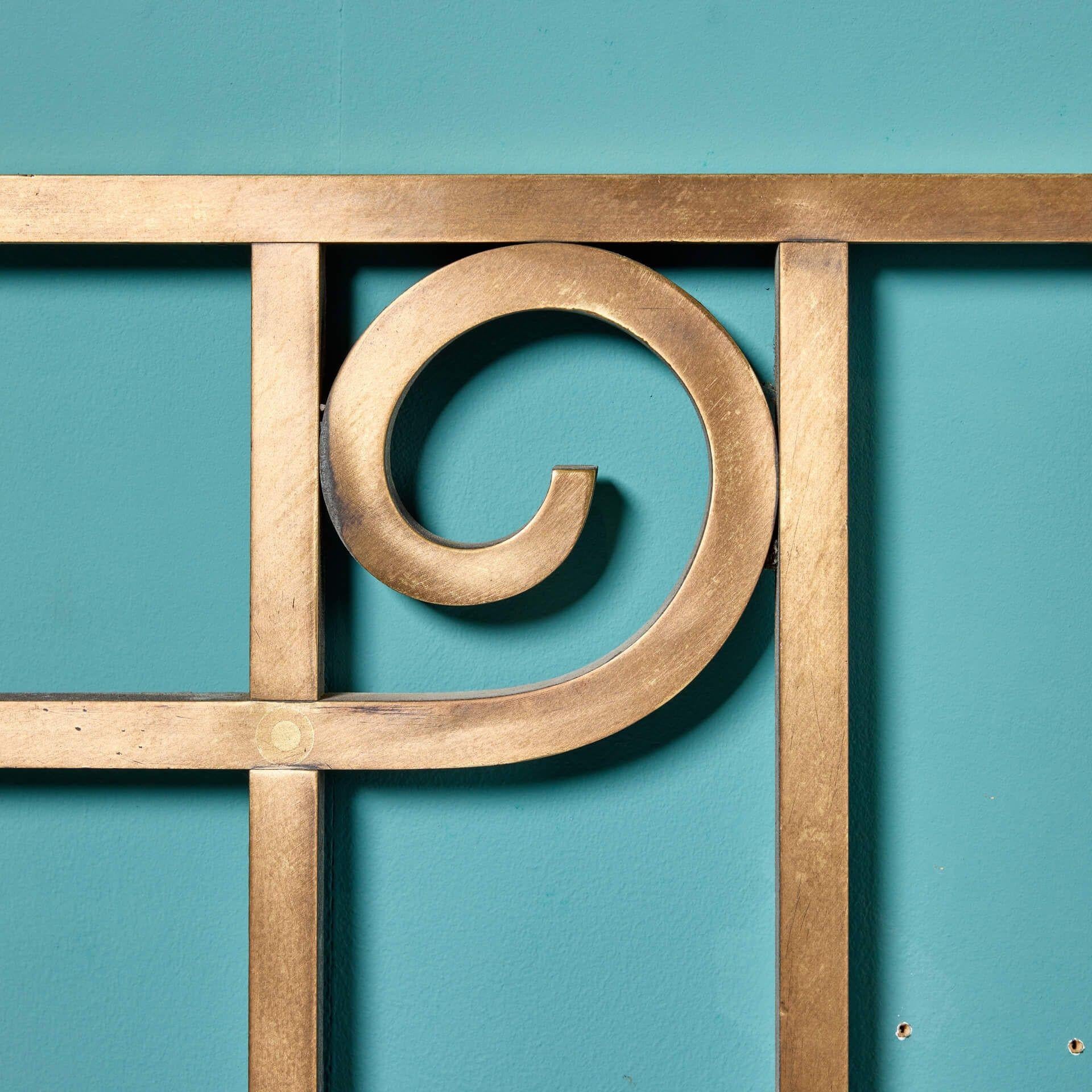 English 1920s Sculptural Art Deco Bronze Wall Panel For Sale
