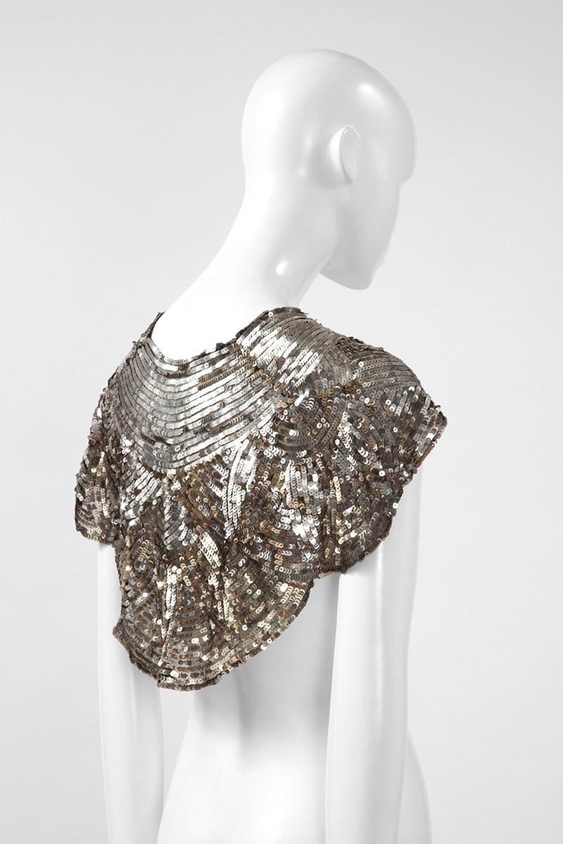 1920's Sequined Flapper Capelet For Sale at 1stDibs | 1920s capelet ...