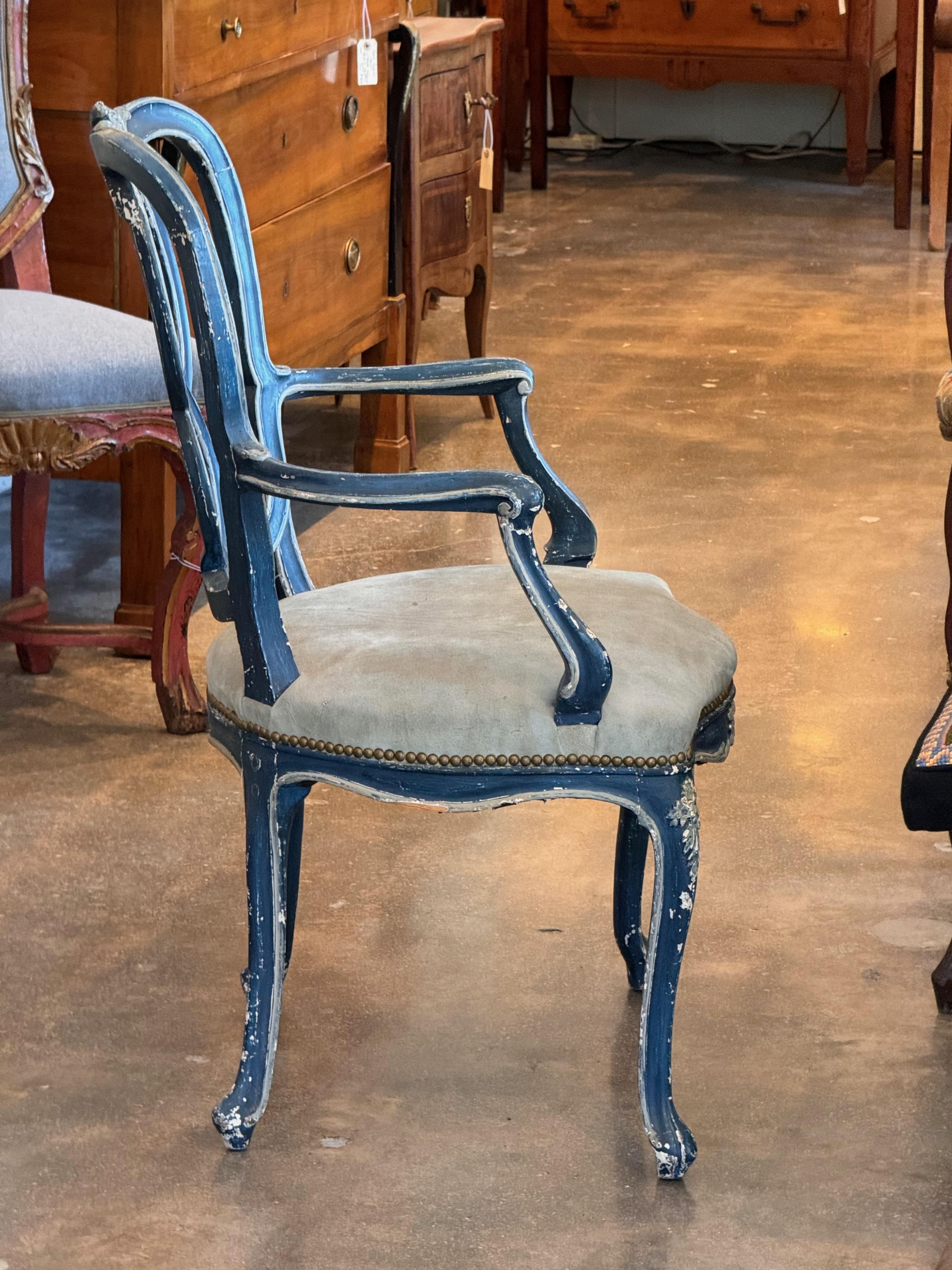 Italian 1920s Set of 10 Venetian Dining Chairs