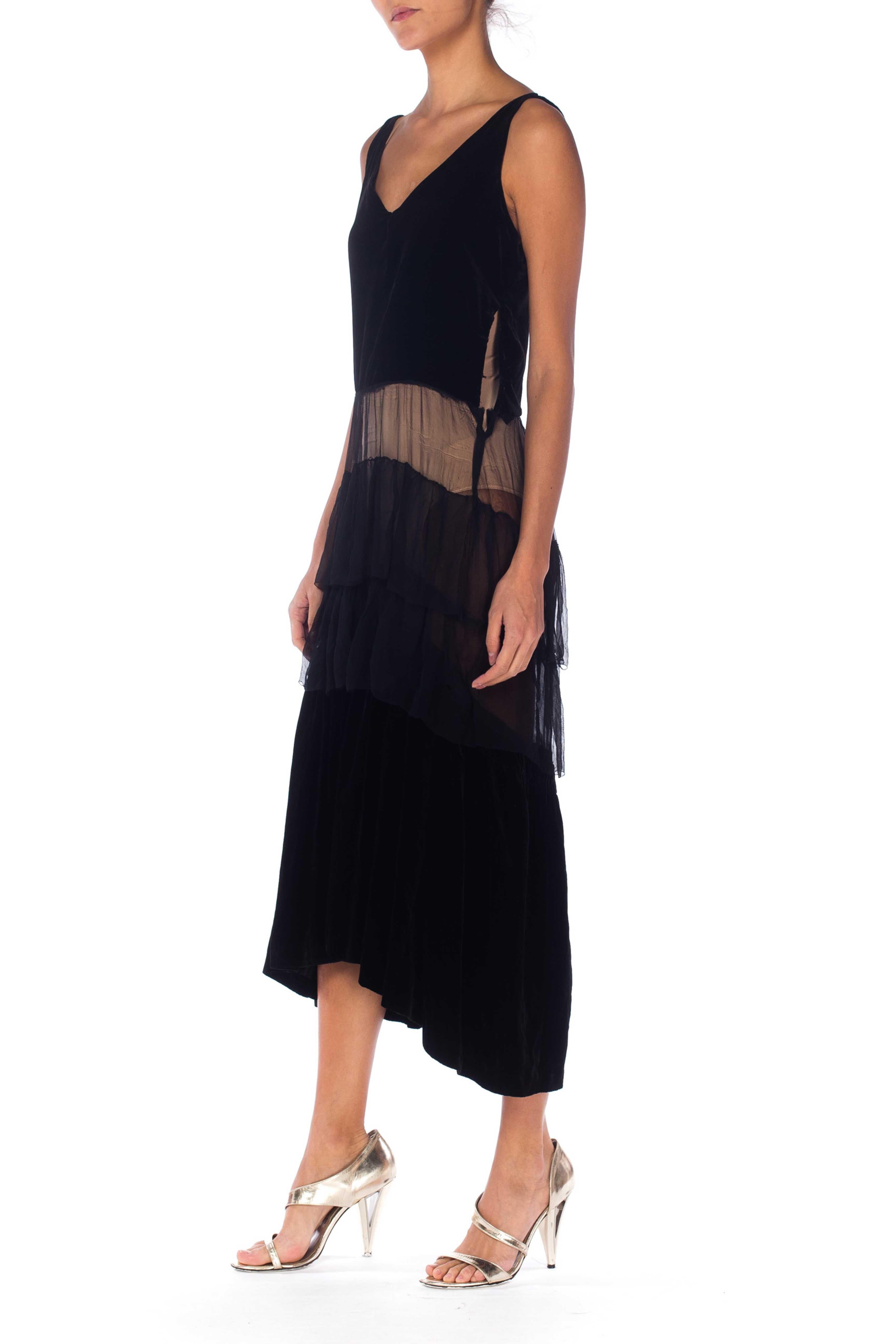 black velvet spaghetti strap dress