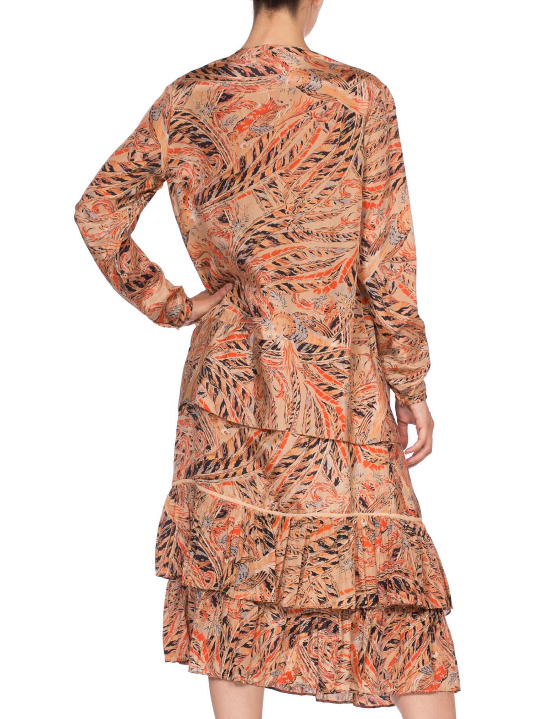 1920s feather dress