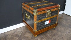 1920s Small Goyard Hat Trunk, Goyard Trunk, 51 cm Goyard Steamer Trunk