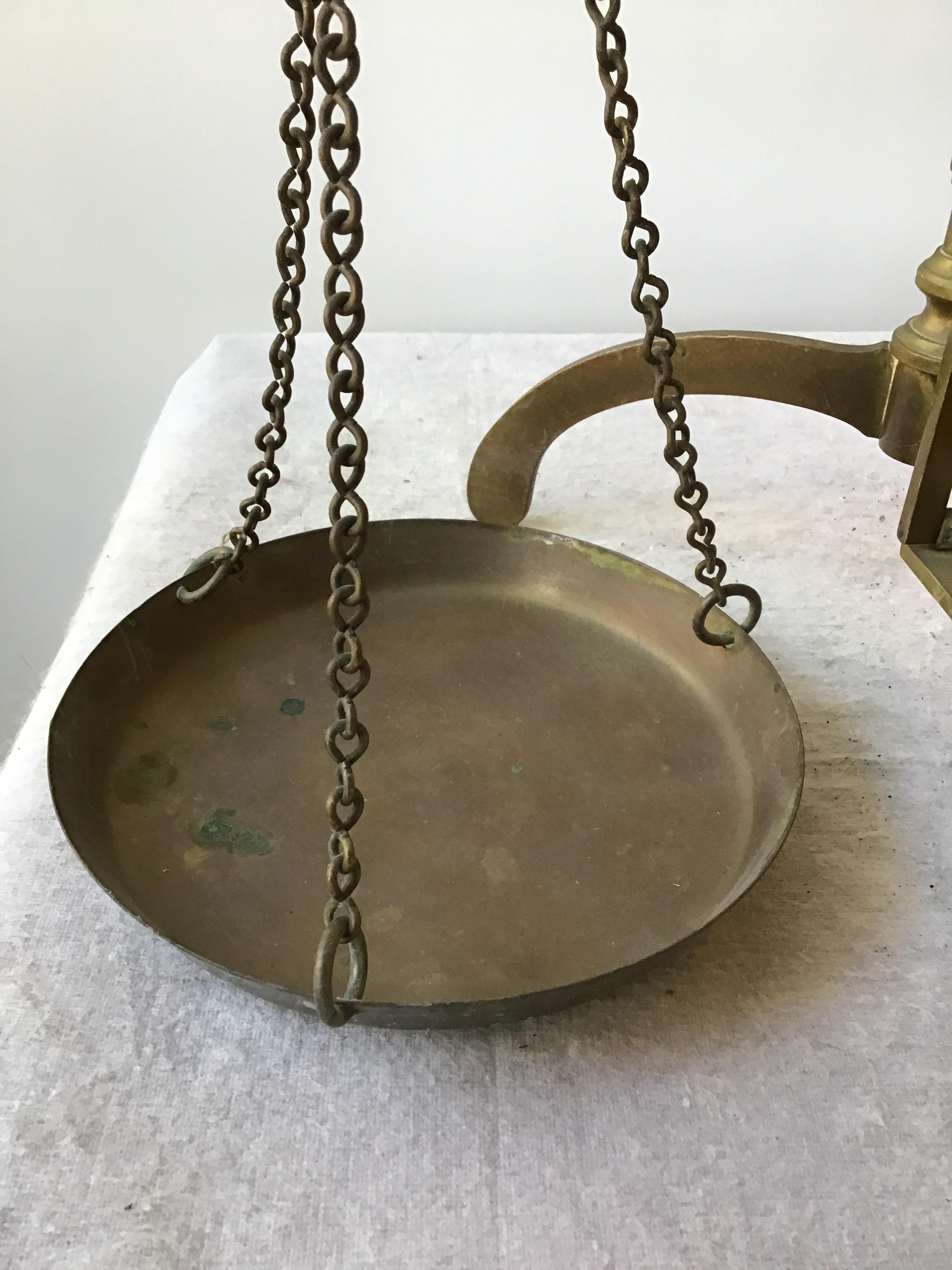 1920s Solid Brass Balancing For Sale 5