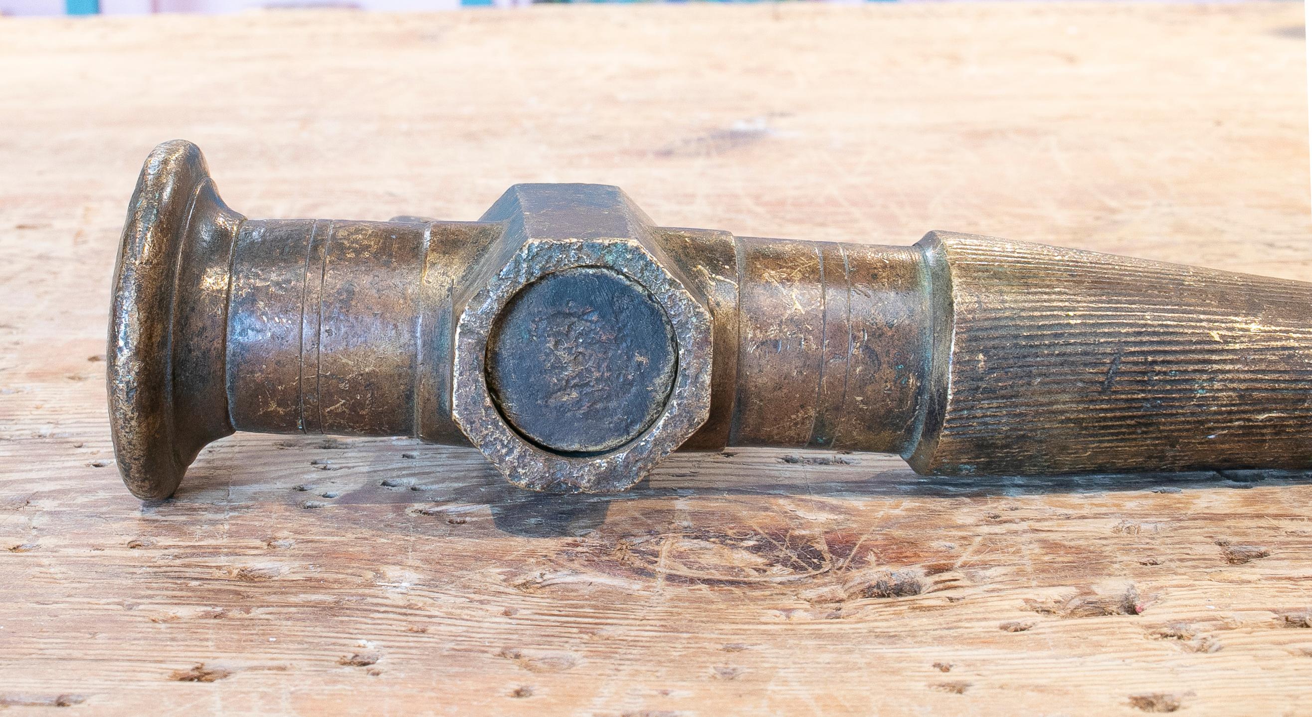 1920s Spanish Bronze Single Handle Faucet Tap 3