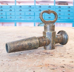 1920s Spanish Bronze Single Handle Faucet Tap